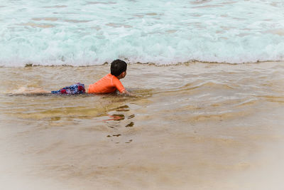 People on beach