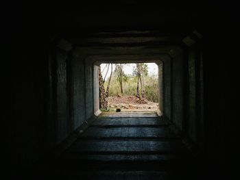 Archway in corridor