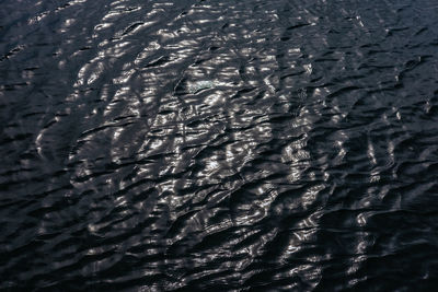 Full frame shot of rippled water