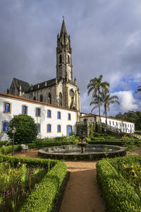 View of historic building against sky