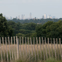 View of cityscape against sky