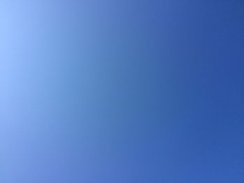 Macro shot of blue sky