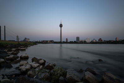 View of buildings at waterfront