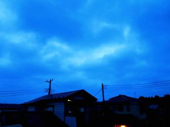 Low angle view of buildings against sky