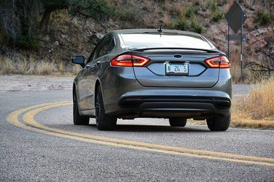 Car on road