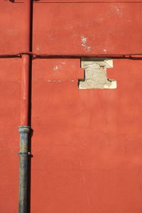 Full frame shot of weathered wall