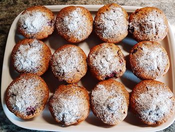 Close-up of cupcakes