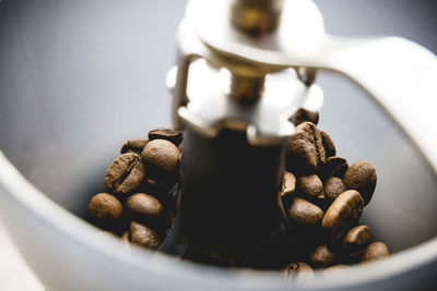 Close-up of coffee beans