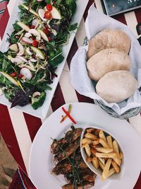 Close-up of christmas paper