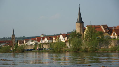 River with buildings in background