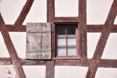 Low angle view of old building