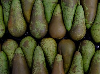 Full frame shot of fruits for sale in market