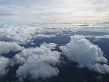 Scenic view of cloudscape against sky