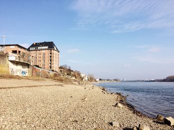 View of beach against sky