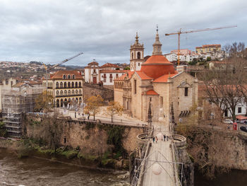 São gonçalo church and bridge in amarante