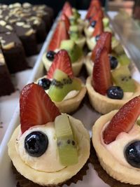 Close-up of dessert in plate