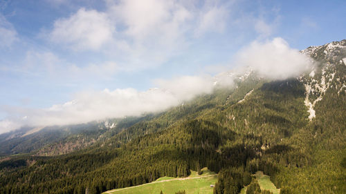 Panoramic view of landscape against sky