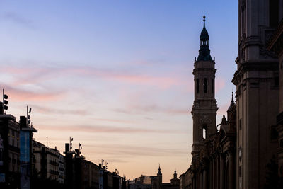 Low angle view of a city