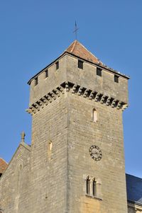 France, aquitaine, dordogne, beaumont-du-périgord, st front fortified church