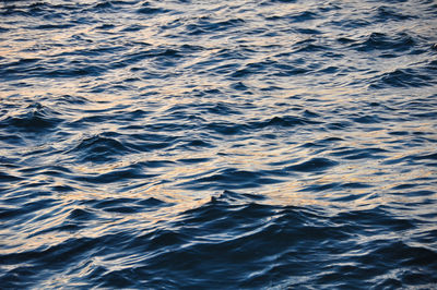 Full frame shot of rippled water