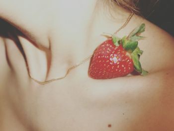 Close-up of human hand