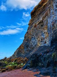 Beach cliff