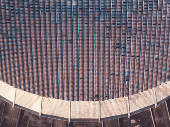 Full frame shot of building roof