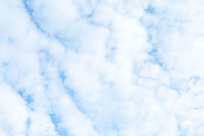 Low angle view of clouds in sky