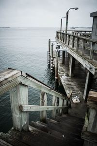 Dock and sea