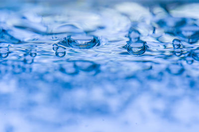 Close-up of water drop on surface