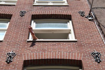 Low angle view of residential building