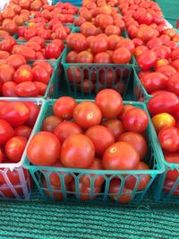 Close-up of tomatoes in market