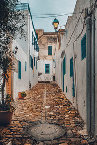 Street amidst buildings in city