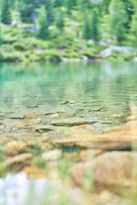 Full frame shot of lake
