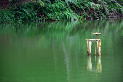 Scenic view of lake