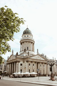 Historical building against sky in city