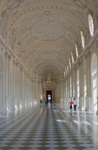 Interior of castle