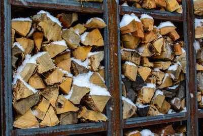 Stack of logs