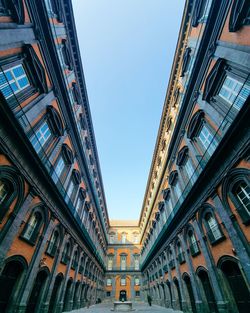 Low angle view of historical building against sky