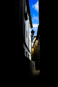 Street amidst buildings in city