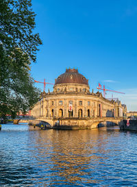 View of buildings at waterfront