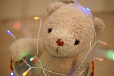 Close-up of stuffed toy