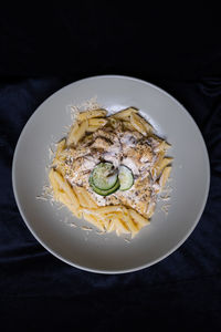 Close-up of food in plate