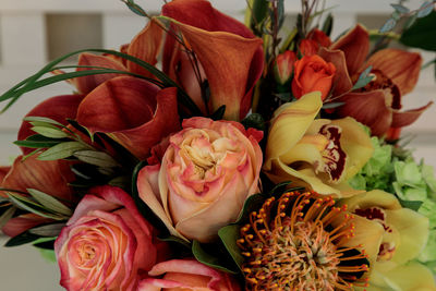 Close-up of flower bouquet