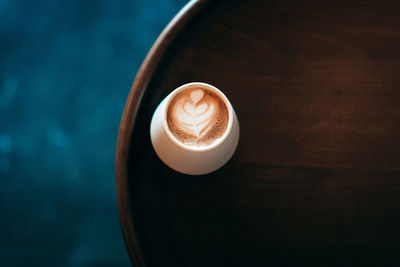 Close-up of coffee on table