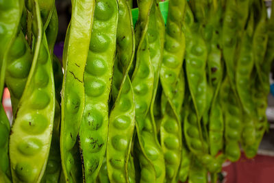 Full frame shot of vegetables at market stall