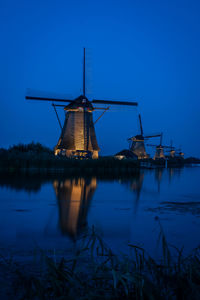 Blue hour 5 mills on a row