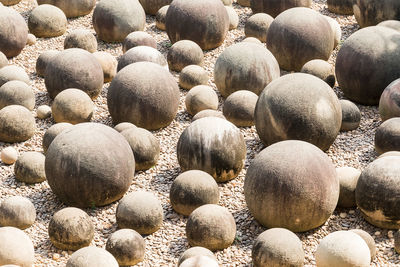 Full frame shot of stones