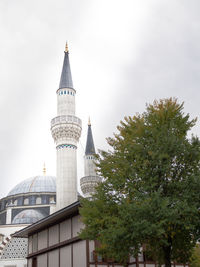 Low angle view of building against sky