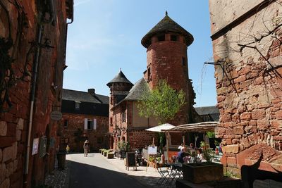 View of historic building against sky